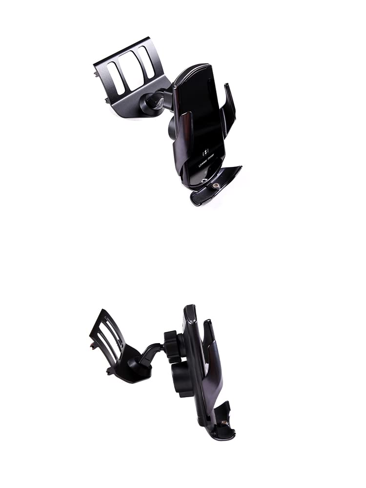 15W Fast Wireless Car Charger Mount & Phone Holder - Compatible with BMW X5 X6 F15 F16 (2014-2018) | Universal Air Vent Phone Stand for iPhone, Samsung & All Smartphones | Perfect for Road Trips & Hands-Free Driving