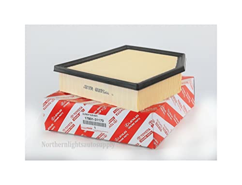 Genuine Lexus OEM Engine Air Filter 17801-31170 - Compatible with 2014-2018 Lexus Models | Improves Engine Performance & Airflow for Better Fuel Efficiency