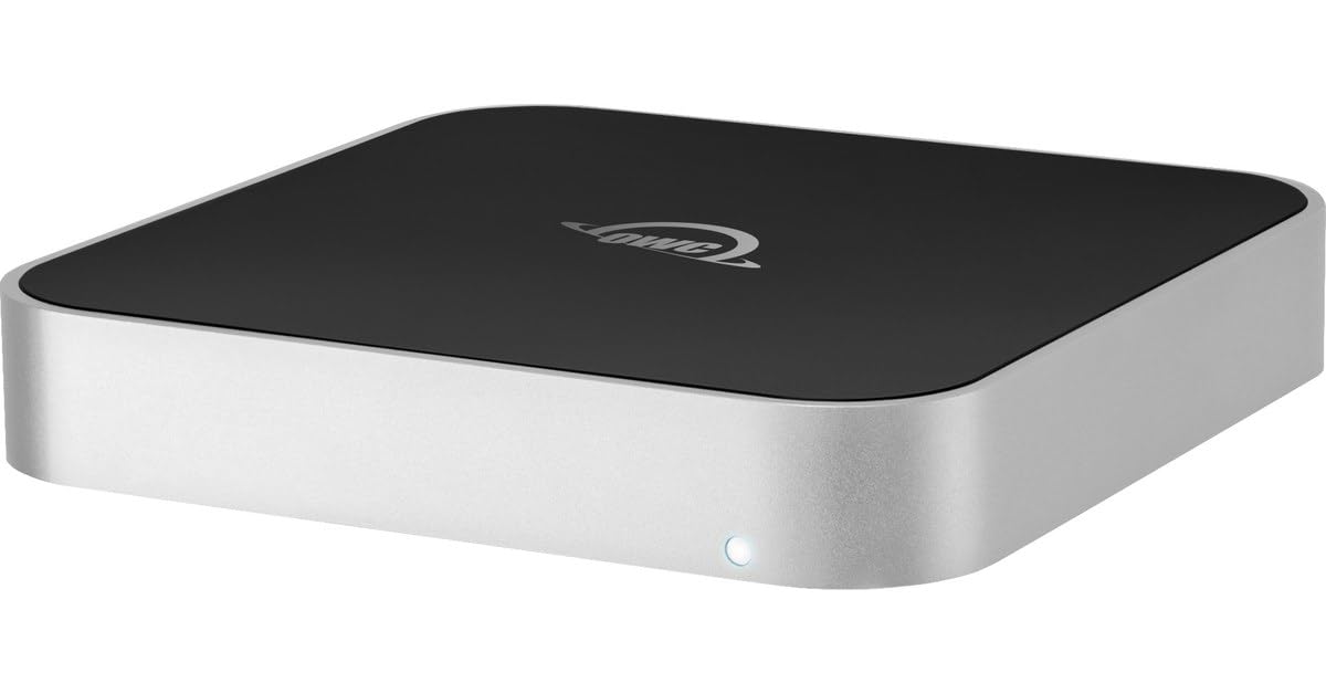 OWC 0TB miniStack USB 3.2 Gen 1 External Hard Drive Enclosure for Mac & PC - Perfect for Data Backup, Media Storage & Workspace Expansion