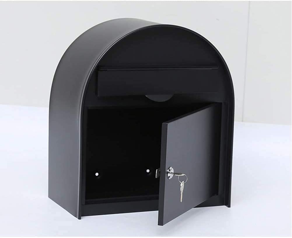Creative European Style Letterbox Post Box - Outdoor Garden Villa Mailbox for Newspapers & Parcels | Durable Drop Box for Home & Garden Use