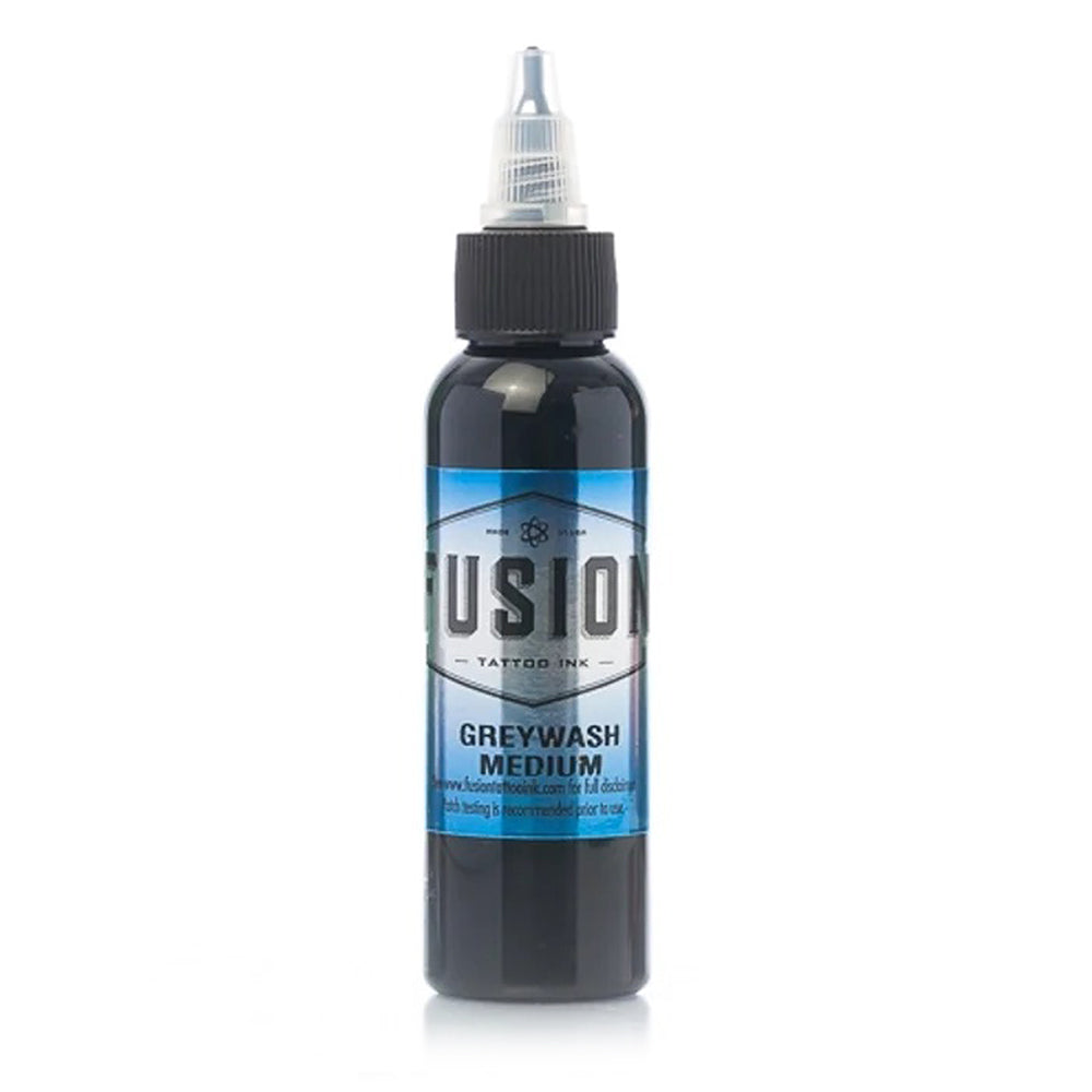Premium Greywash Medium Fusion Tattoo Ink Set - Professional Tattoo Supplies for Artists - Perfect for Realism, Shading & Watercolor Tattoos