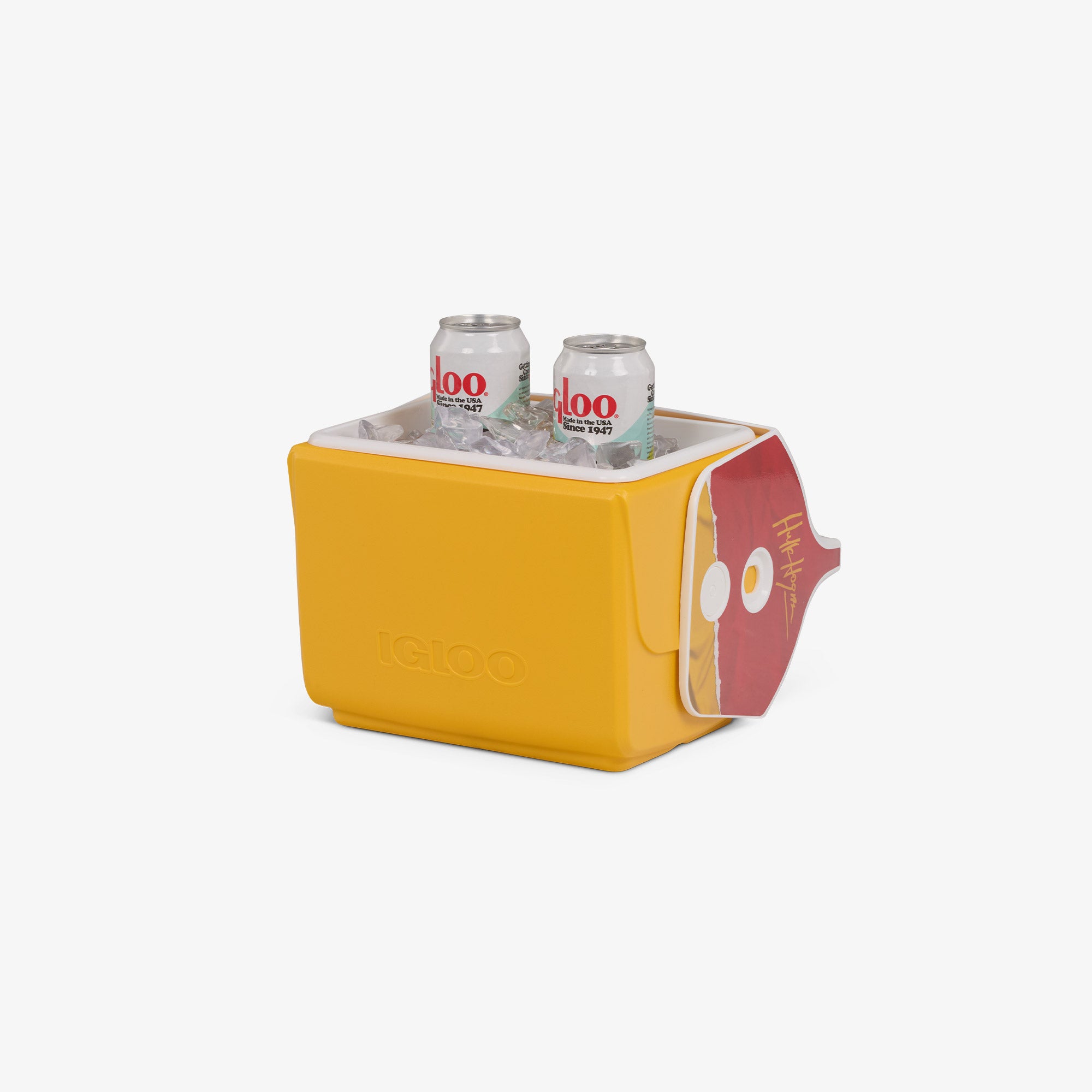 WWE Hulkamania Little Playmate 7 Quart Cooler - Portable Lunch Box for Kids, School, Picnics & Outdoor Activities
