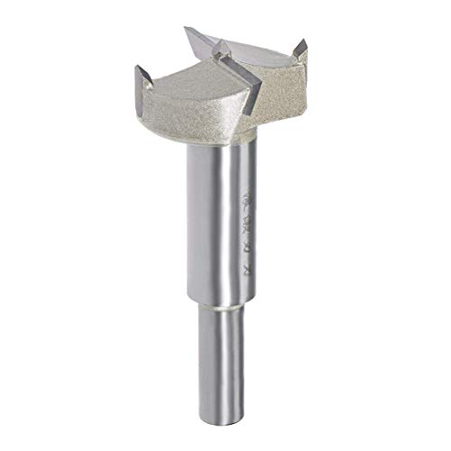 38mm Hinge Boring Forstner Drill Bit - 10x30mm Shank for Woodworking