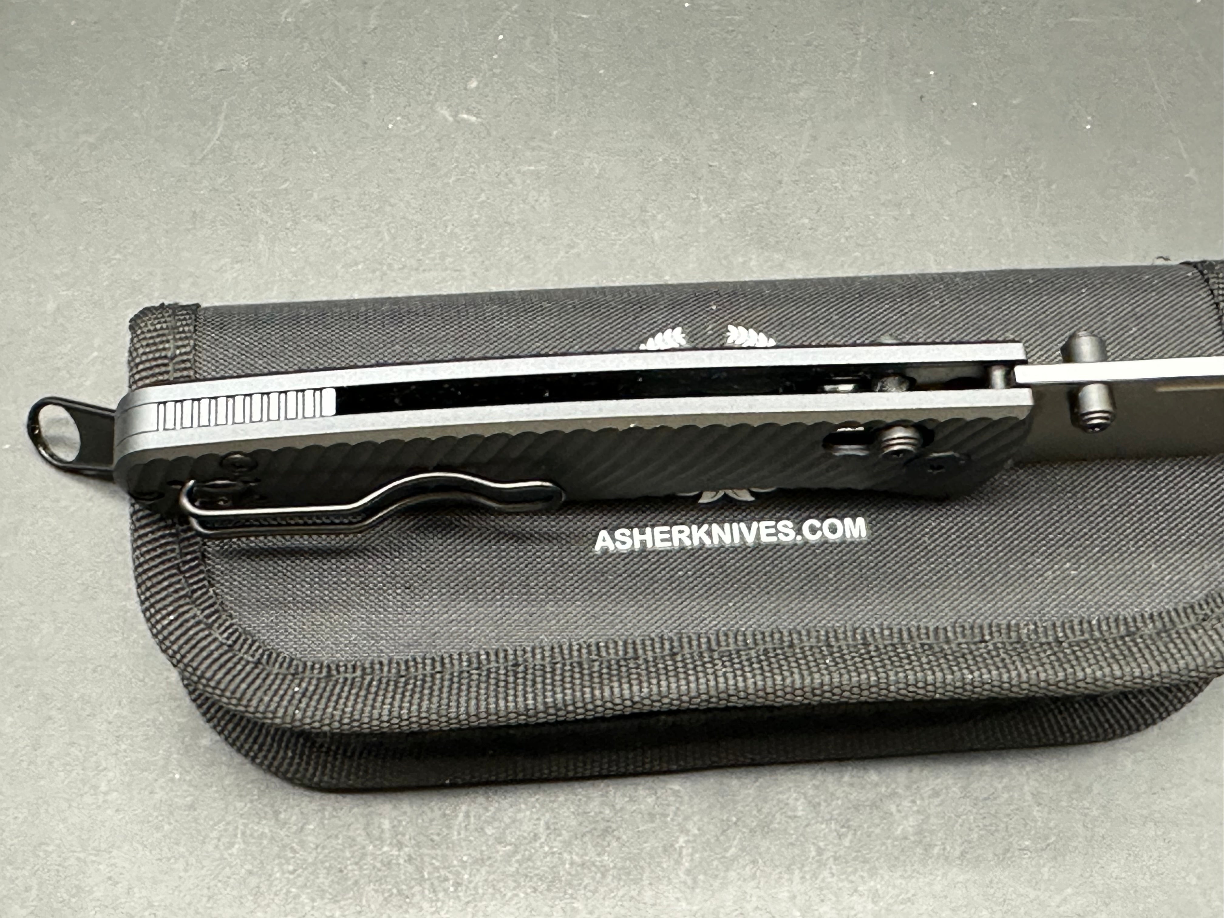 Asher Nomad Folding Knife - 3.2
