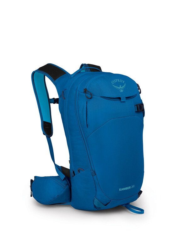 Osprey Kamber 20 Backpack - Lightweight Hiking Daypack for Men & Women - Water-Resistant Outdoor Backpack for Travel, Camping & Climbing - Perfect for Day Hikes and Outdoor Adventures