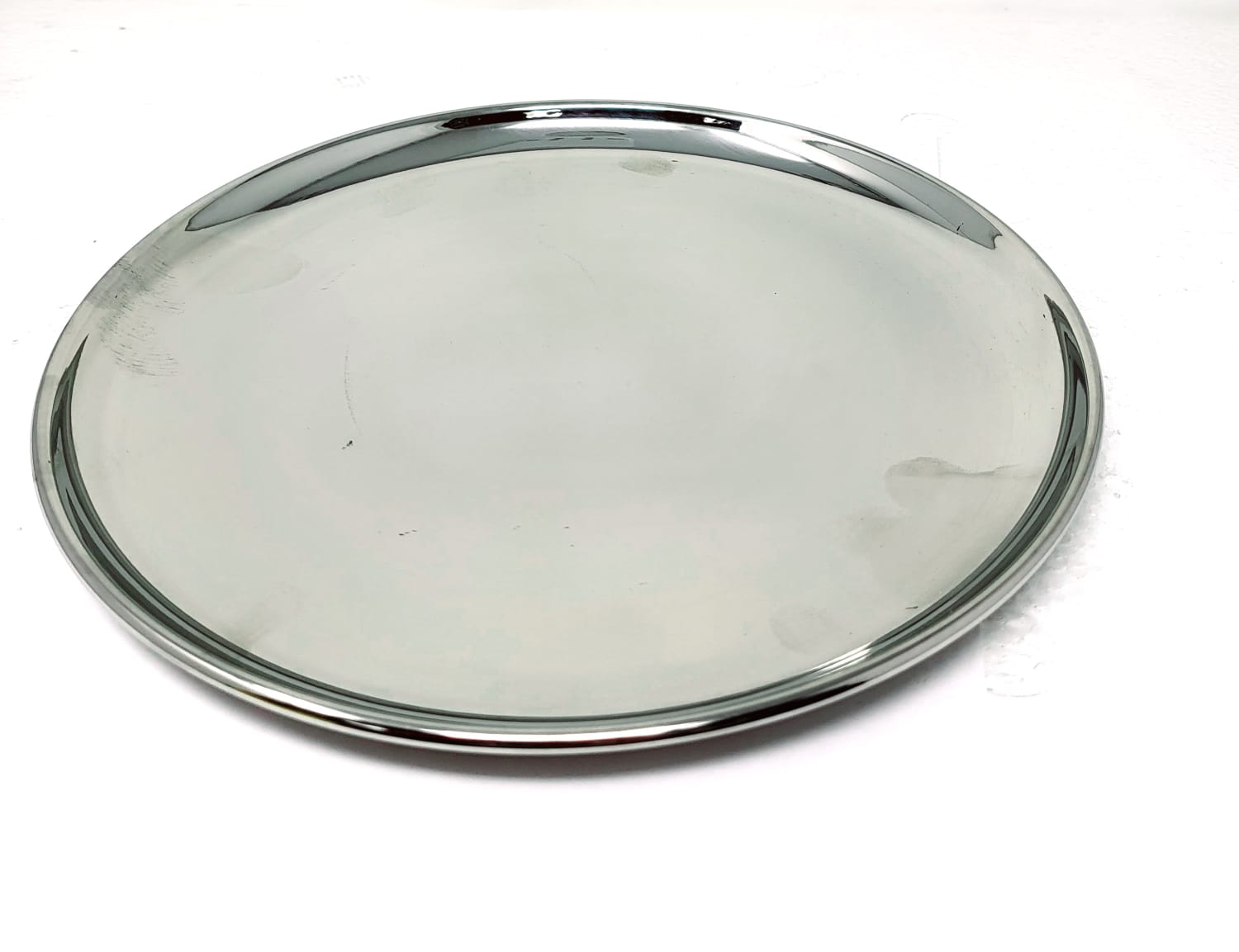 Premium Tabakh Stainless Steel Dinner Plates - 10.5