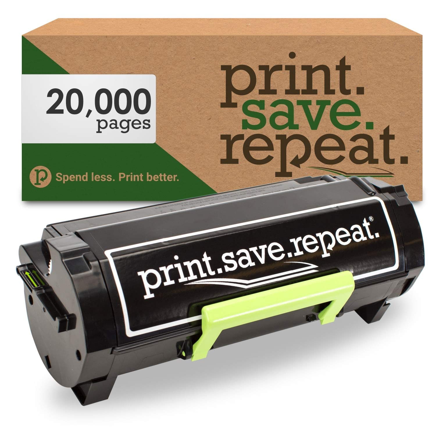 Lexmark 56F1X00 High Yield Remanufactured Toner Cartridge - Compatible with MS421, MS521, MS621, MS622, MX421, MX521, MX522, MX622 Printers (20,000 Pages) - Ideal for Office & Home Printing Needs