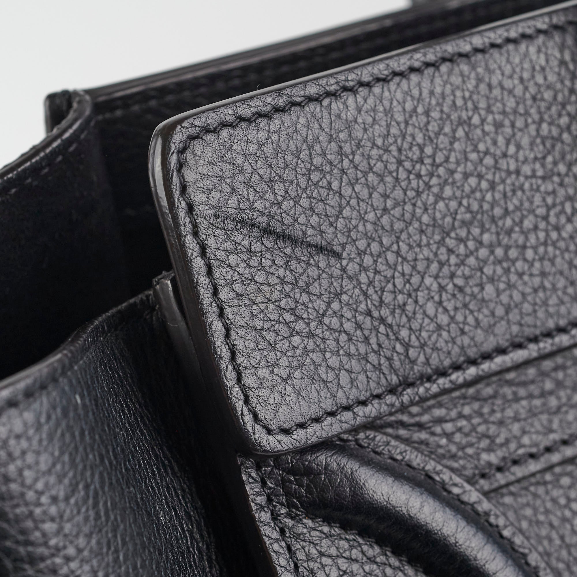 Celine Micro Luggage Black Leather Handbag - Luxury Designer Crossbody Bag for Women | Perfect for Work, Travel & Everyday Use