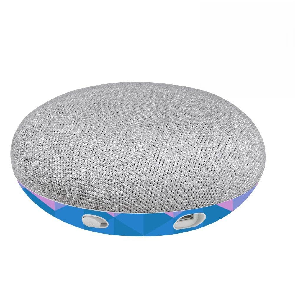MightySkins Vinyl Decal Wrap Cover for Google Home Mini - Purple Kaleidoscope Design | Protective & Durable Skin | Easy to Apply & Remove | Made in USA | Perfect for Home Decor, Office Style & Gift Giving