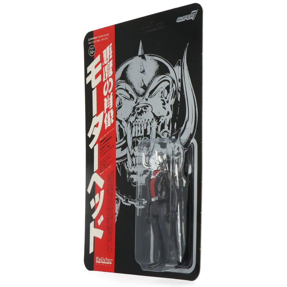 Motörhead Warpig ReAction Figure - Collectible Rock Band Action Figure for Fans & Music Lovers - Perfect for Display, Gifts & Rock Memorabilia Collections