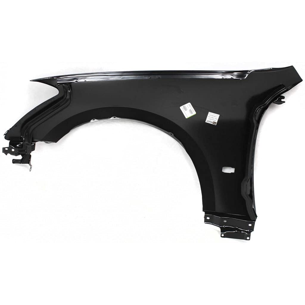 2006-2007 Infiniti M45 Passenger Side Front Fender Replacement with Turn Signal Light Hole - Compatible with Base/Sport Models (F3100EH1MA, IN1241113) | Perfect for Auto Body Repair & Restoration Projects