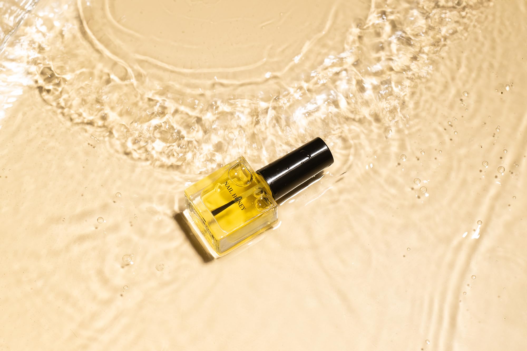 Organic Nail Strengthening Treatment for Growth & Strength | Twinkled T Nail Honey Cuticle Oil with Moisturizing Formula | Perfect for At-Home Manicures, Salon Nail Care & Dry Cuticle Treatment (Bottle)