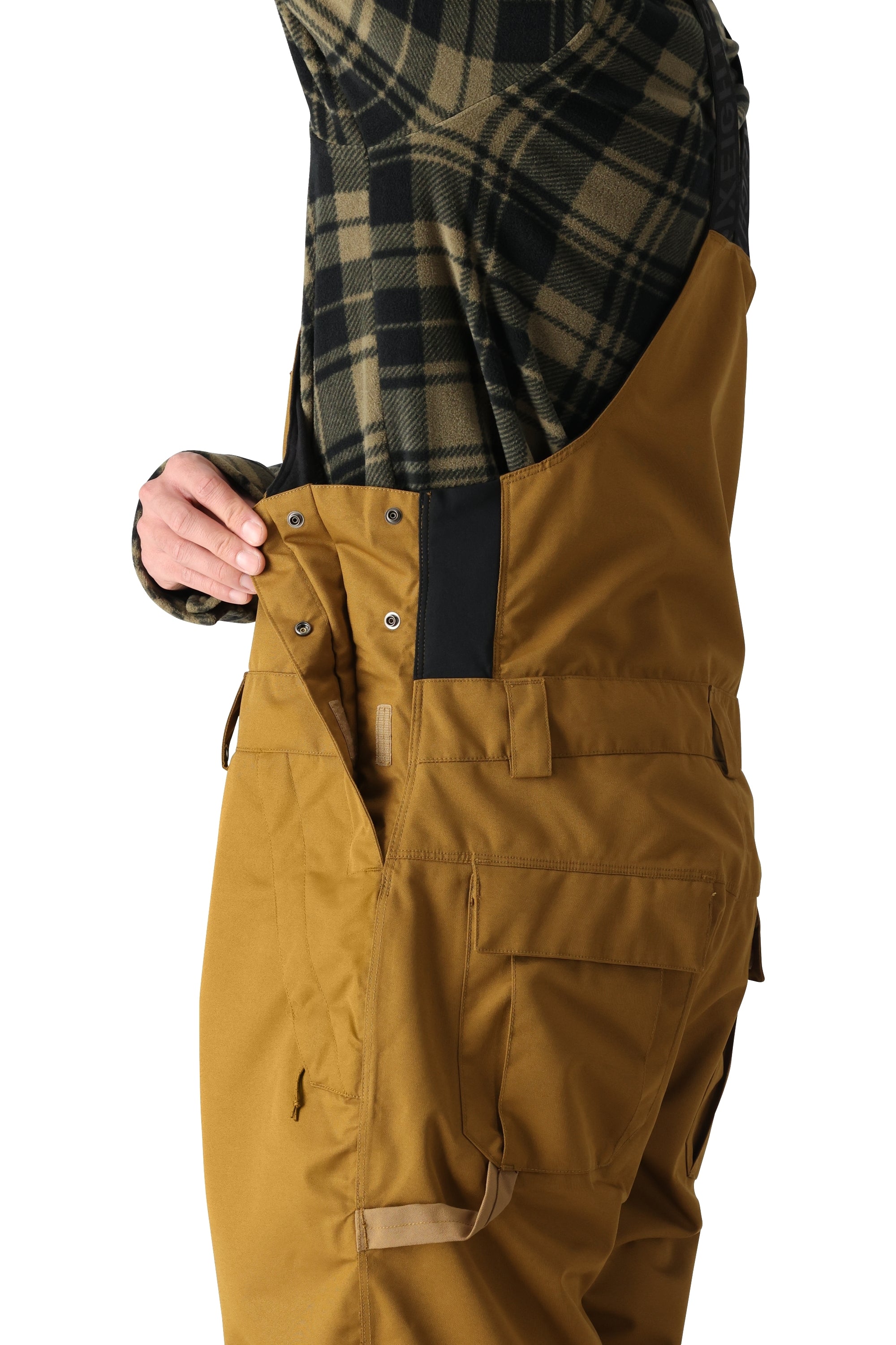 686 Men's Hot Lap Insulated Snow Bib Pants 2025 - Waterproof & Warm Winter Skiing, Snowboarding & Outdoor Activities Gear