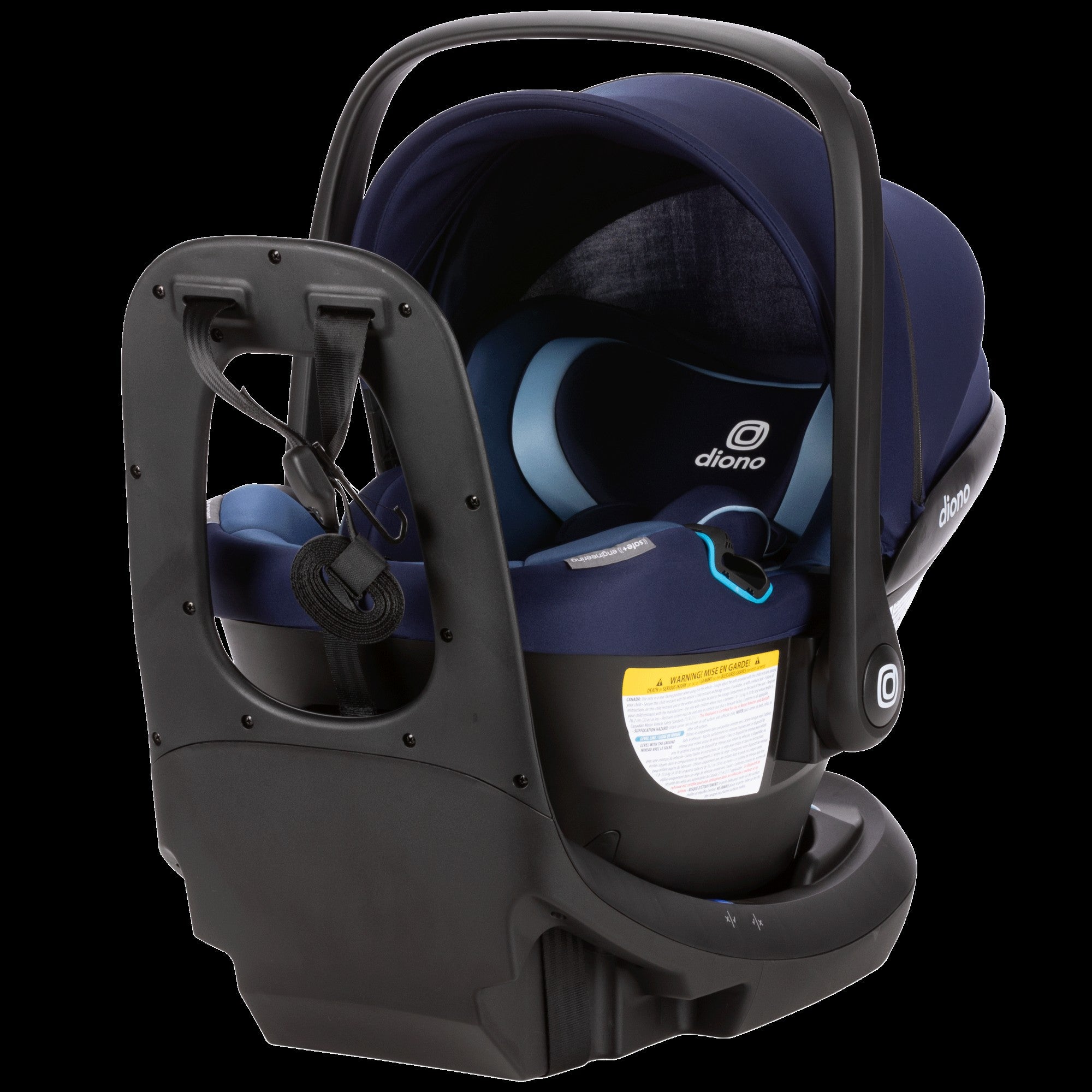 Diono LiteClik 30 RXT SafePlus Infant Car Seat - Lightweight & Safe Baby Car Seat for Newborns to Toddlers | Perfect for Travel, Daily Commute & Family Road Trips