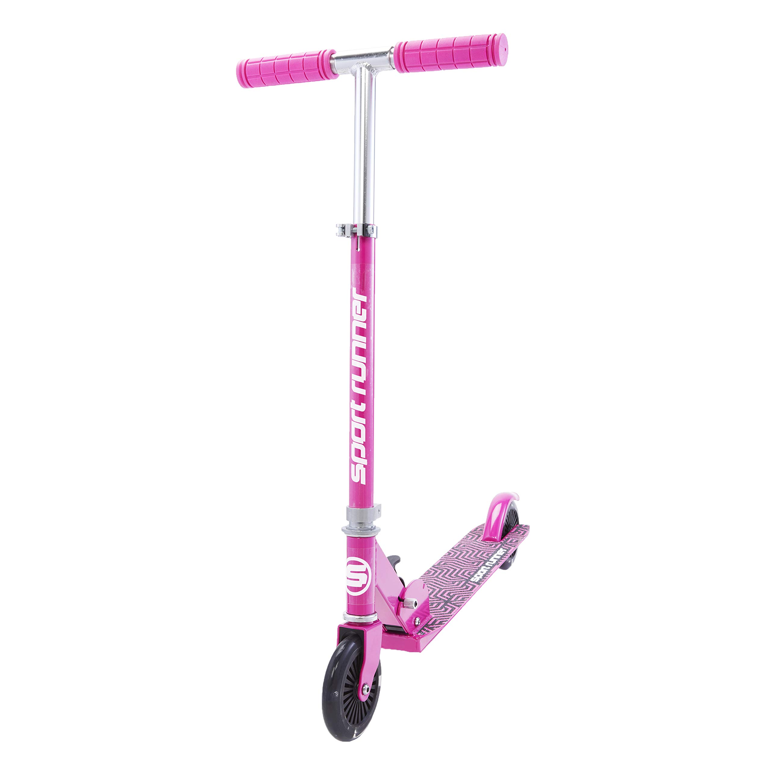 Sport Runner Select Series 2 Wheel Kick Scooter for Kids Ages 5-12 | Adjustable Height | PU LED Light Up Wheels | Boys & Girls Scooter for Commuting, School & Outdoor Play