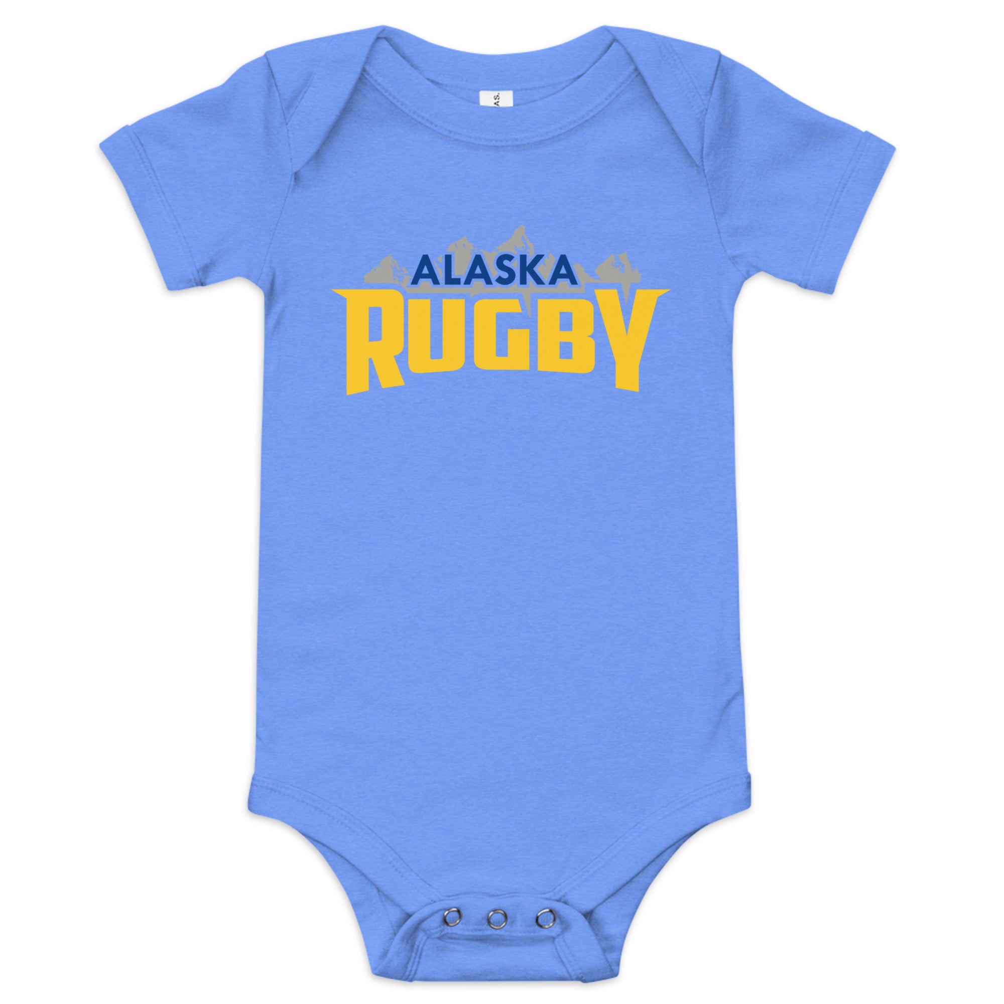 Alaska Rugby Baby Onesie - Soft Cotton Bodysuit for Infants & Toddlers - Perfect for Game Day, Playtime & Everyday Wear