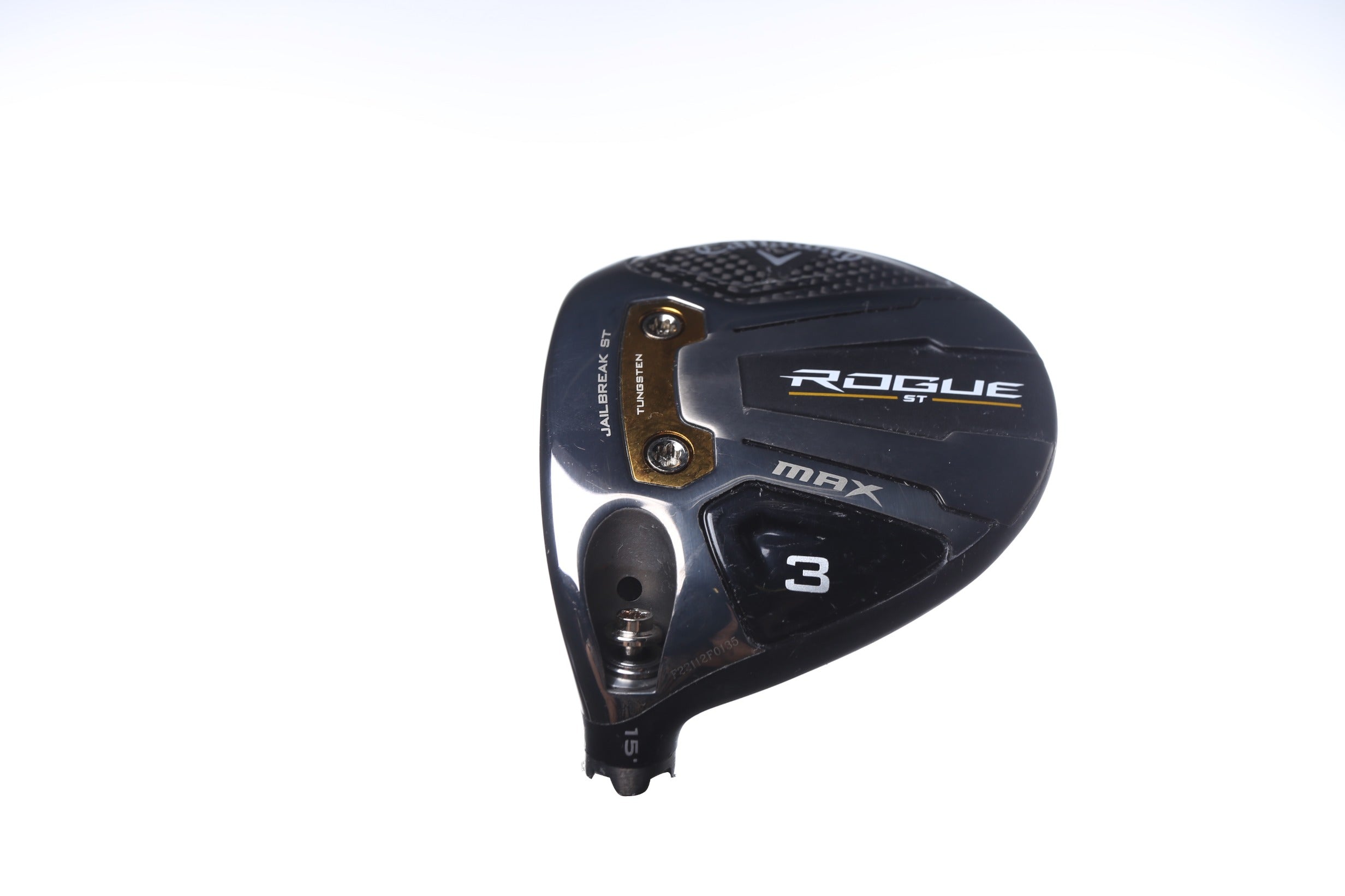 Used Callaway Rogue ST MAX Fairway Wood Golf Club - Left Handed 15° Head Only | Perfect for Left-Handed Golfers & Driving Range Practice