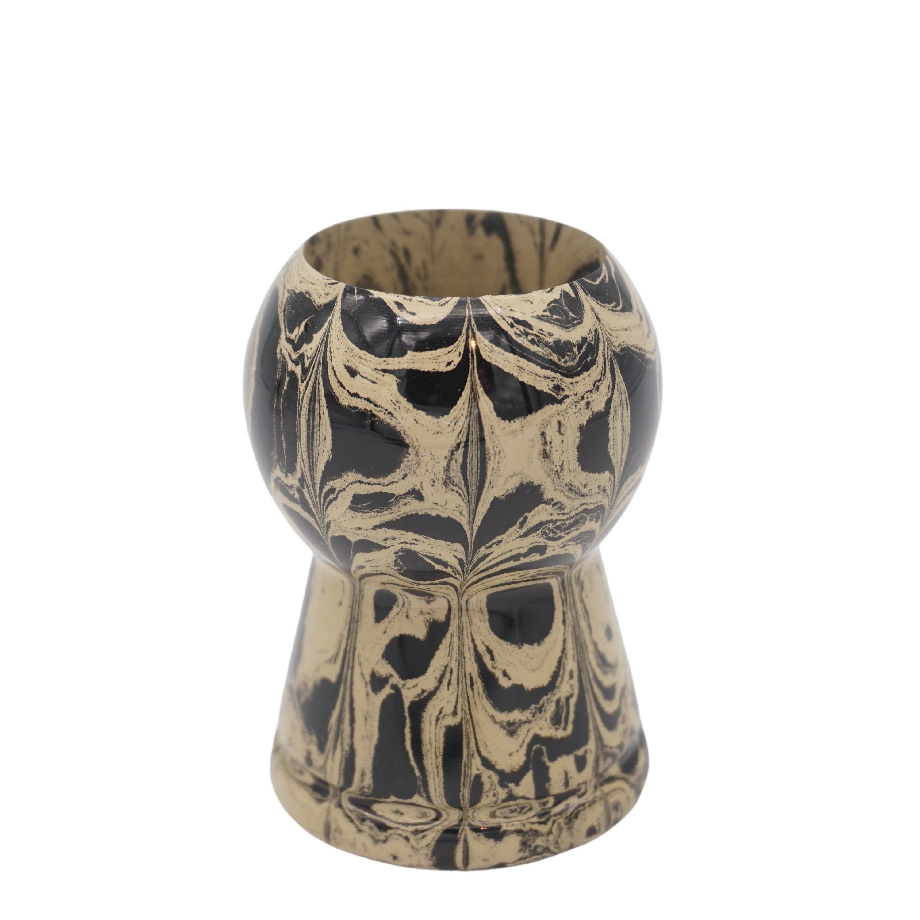 Premium Sand Ebonite Handmade Shaving Brush Handle - Compatible with 24mm & 26mm Knots - Perfect for Wet Shaving & Grooming Gifts for Men