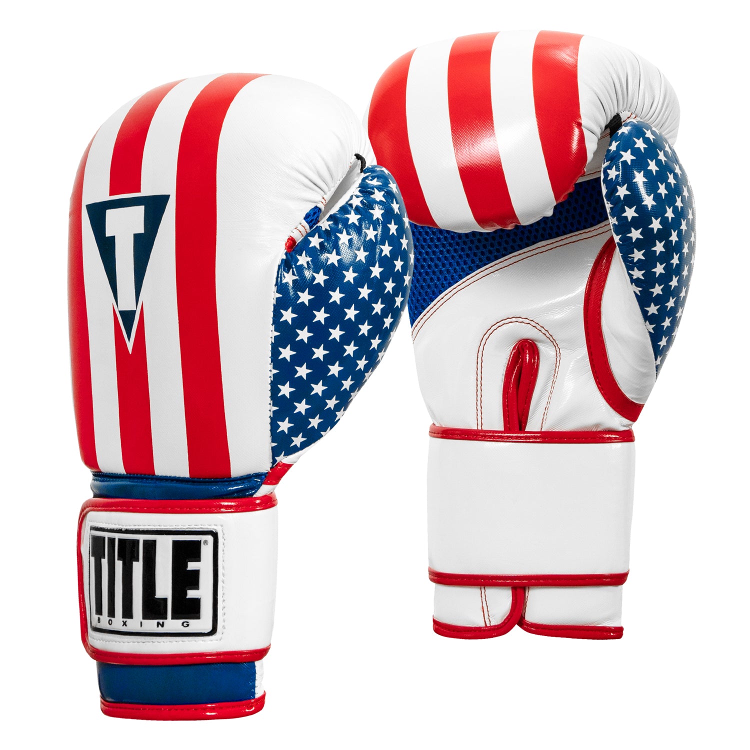 TITLE Boxing Infused Foam Combat USA Training Boxing Gloves - Premium MMA & Kickboxing Gloves for Men & Women - Perfect for Sparring, Bag Work & Fitness Training