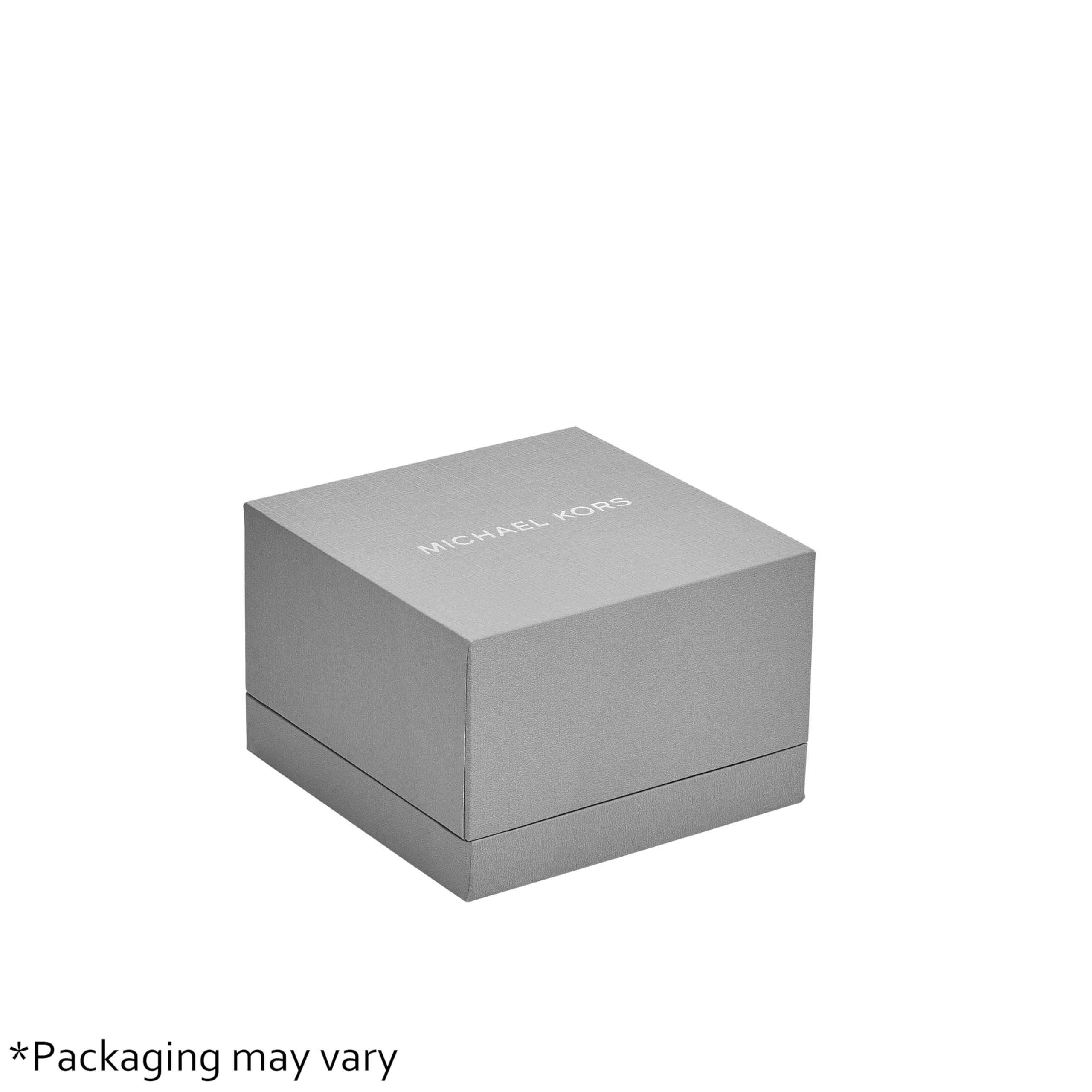 Michael Kors Women's Silver-Tone Stud & Drop Earrings - Stainless Steel Fashion Jewelry for Everyday Wear & Special Occasions