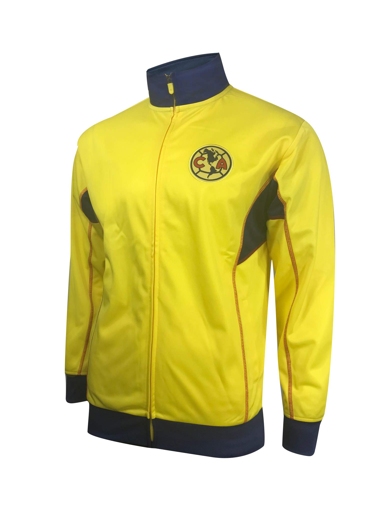 Official Licensed Club America Track Jacket by Icon Sports - Lightweight, Breathable, and Stylish for Soccer Fans - Perfect for Games, Training, and Casual Wear