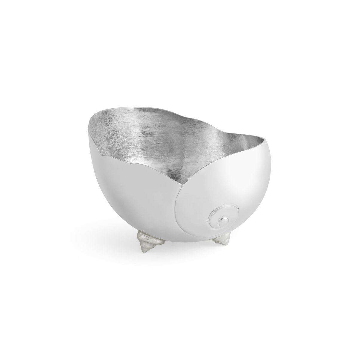 Ocean Reef Moon Shell Bowl - Handcrafted Ceramic Decorative Bowl for Home Decor, Beach Themed Centerpiece | Perfect for Coastal Living Rooms, Bathrooms, and Beach House Decor