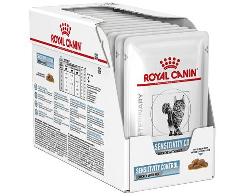 Royal Canin Sensitivity Control Cat Food - Chicken & Rice Formula for Digestive Health | Ideal for Sensitive Stomach & Skin Allergies in Cats