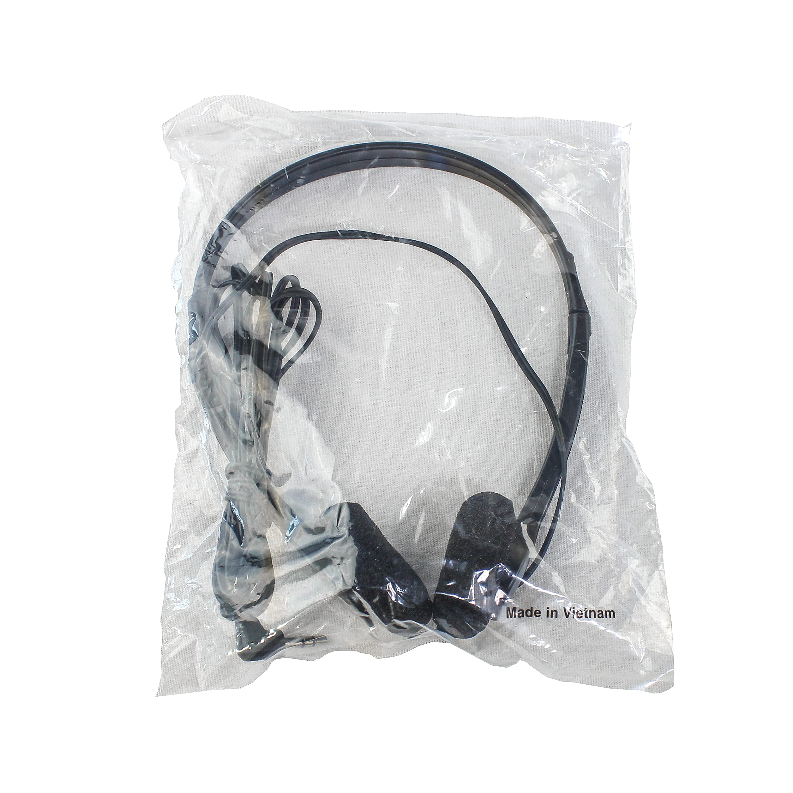 50 Pack SN09 Disposable Stereo Classroom Headphones - Bulk Stereo Headphones for Students, Schools & Libraries (Black) - Perfect for Classroom Learning, Computer Labs & Testing Centers