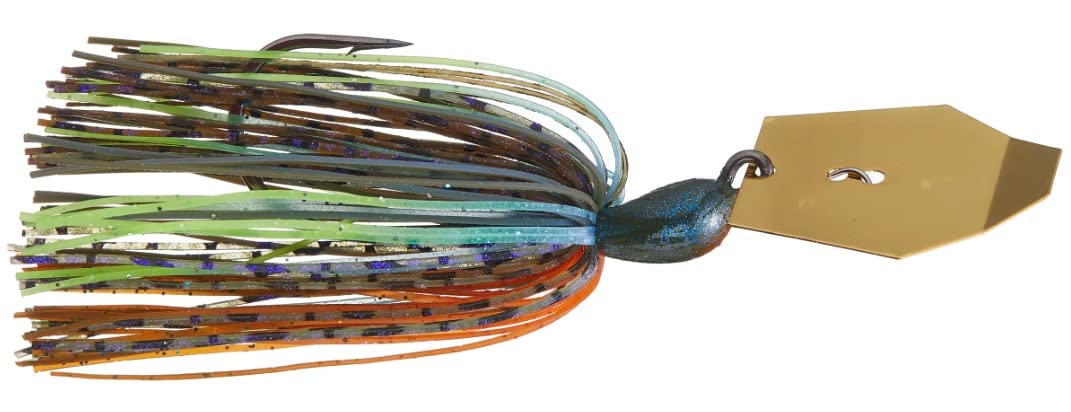 Z-MAN CBB34-06 Big Blade Chatterbait 3/4oz Bluegill Fishing Lure - Premium Bass Fishing Bait for Freshwater & Saltwater - Perfect for Casting, Trolling, and Jigging