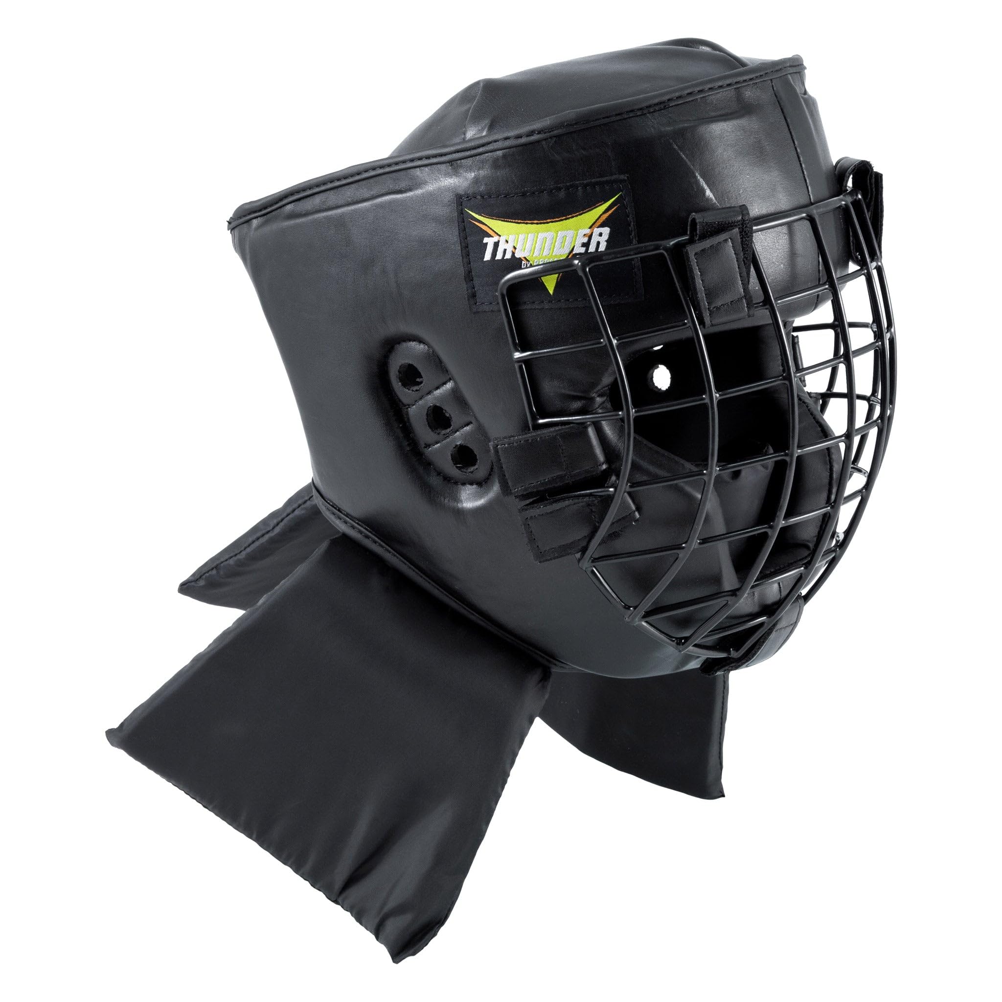 ProForce Thunder Padded Combat Head Guard with Face Cage - Large Size for MMA, Kickboxing & Martial Arts Training - Ultimate Face Protection Gear
