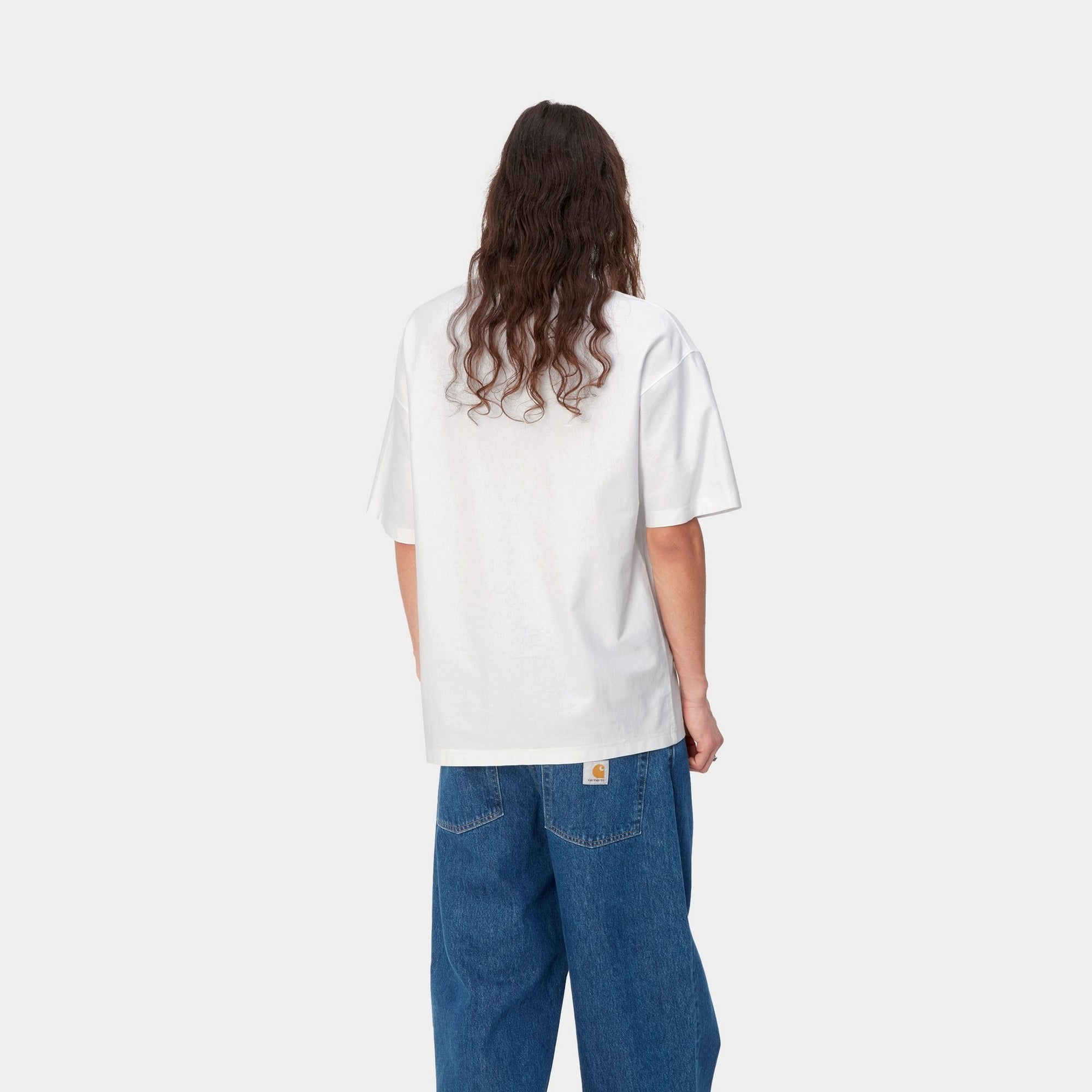 Dawson Men's Classic White T-Shirt - Soft Cotton Crew Neck Tee for Casual Wear, Gym & Everyday Outfits