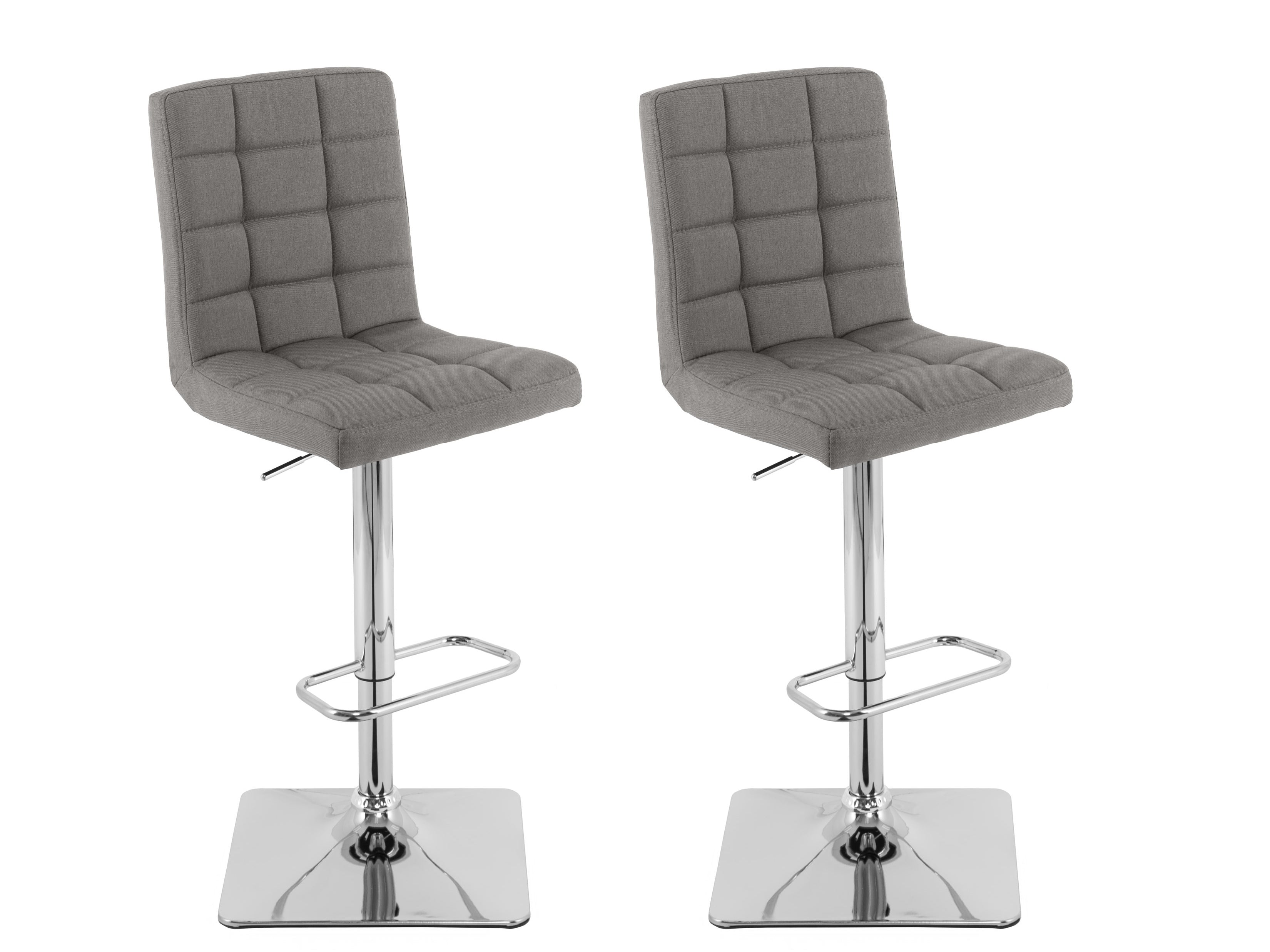 Premium High Back Bar Stools Set of 2 - 24
