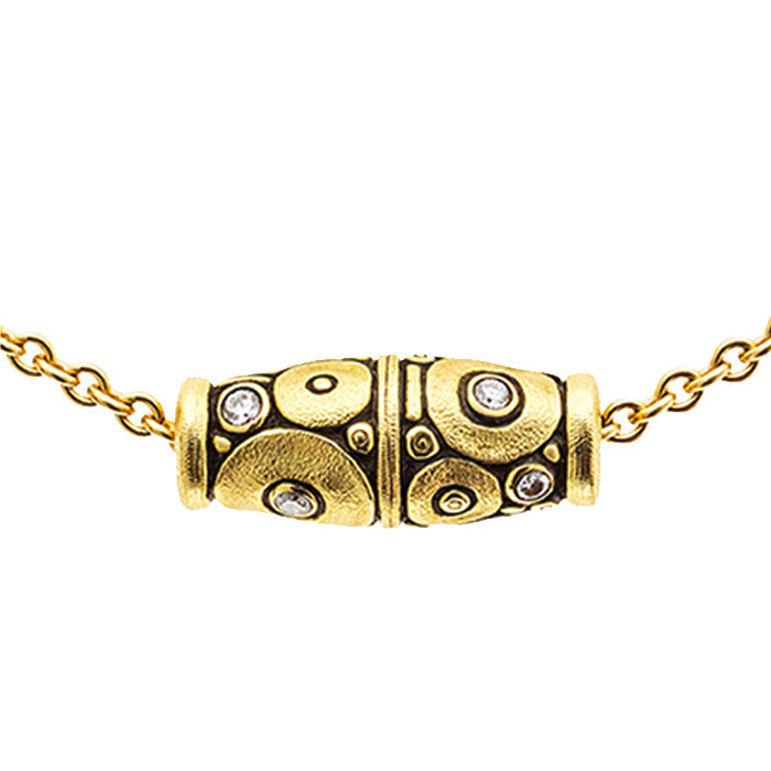 Alex Sepkus Orchard Pendant Necklace - 18K Gold Plated Elegant Jewelry for Women | Perfect for Parties, Weddings & Everyday Wear