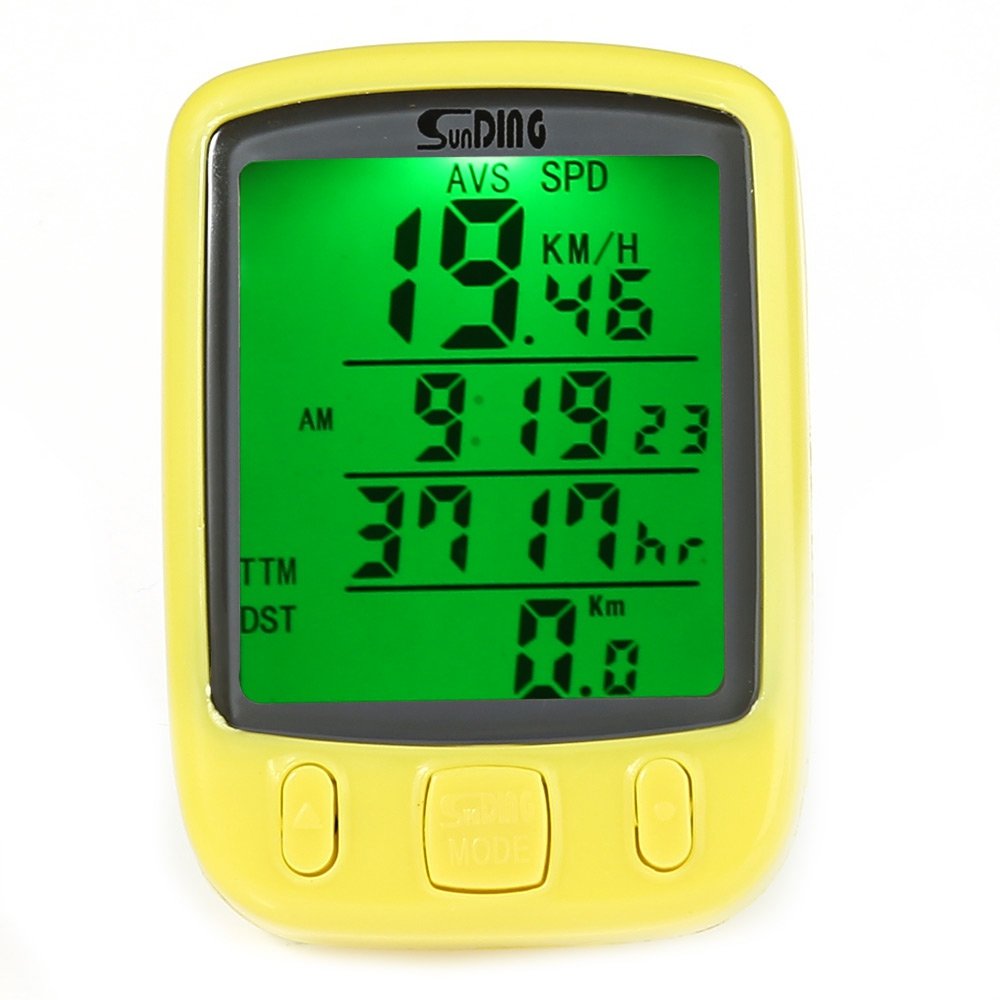 VKYSINKO Wired Bike Computer - Waterproof Cycling Speedometer & Odometer with LCD Display for Road & Mountain Bikes | Perfect for Cycling Training, Commuting & Outdoor Adventures