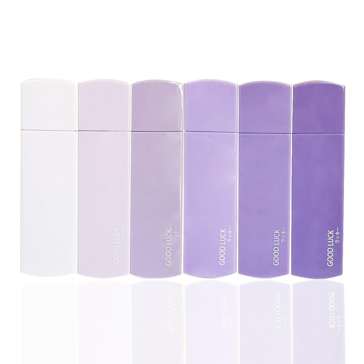 LOPURO 6Pcs Pastel Color Correction Tape - White Out Tape for Instant Error Correction, Easy to Use Applicator for School, Office & Home - Aesthetic Purple Stationery Supplies (Perfect for Homework, Notes & Craft Projects)