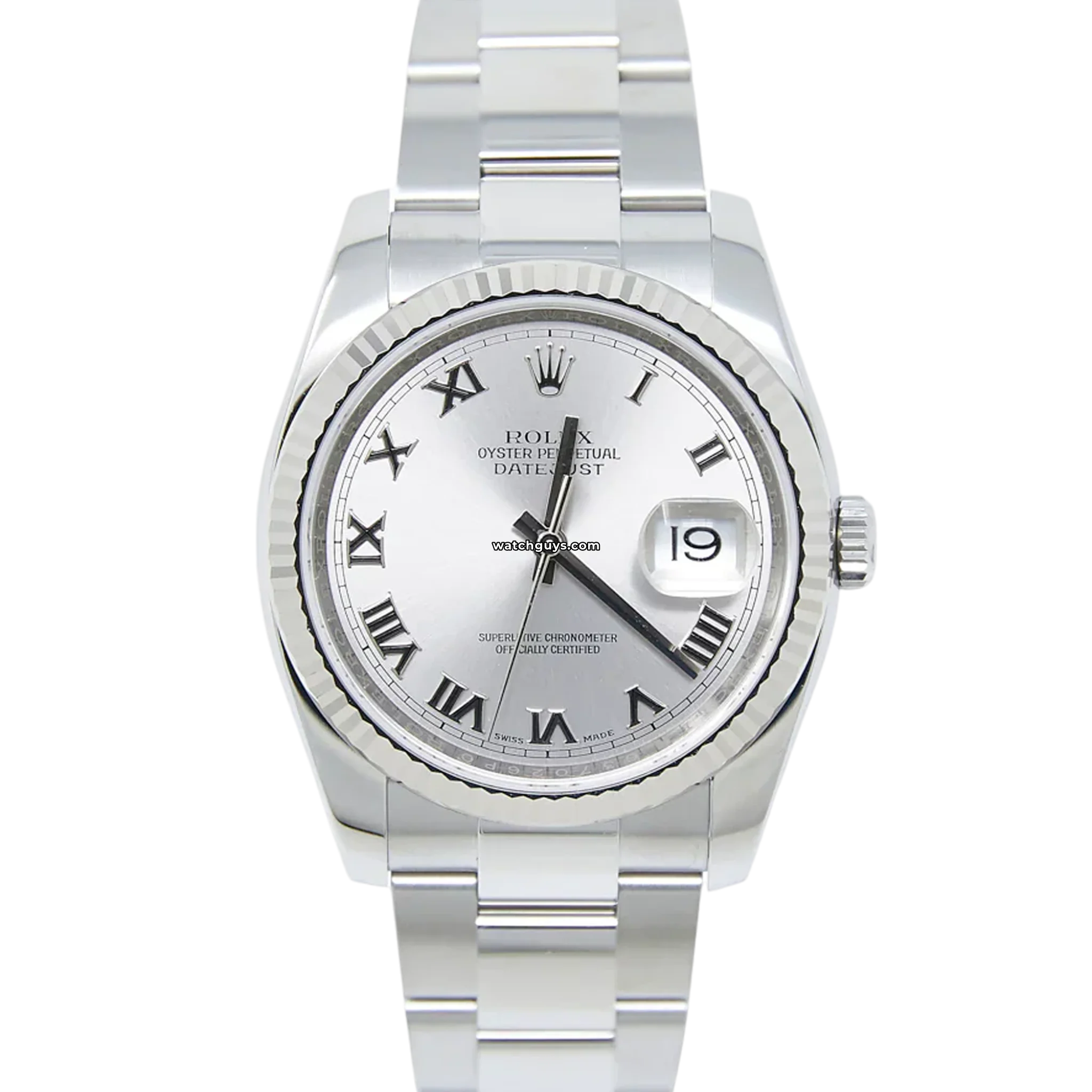 Rolex Datejust 116234 Men's Watch - 36mm Stainless Steel Silver Dial with Jubilee Bracelet - Perfect for Business, Formal Events & Luxury Gifts
