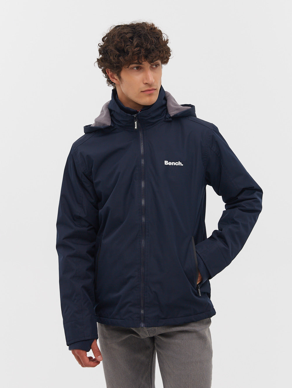 Hawn Double Faced Ripstop Hooded Jacket - Waterproof Windbreaker for Outdoor Hiking & Urban Commute