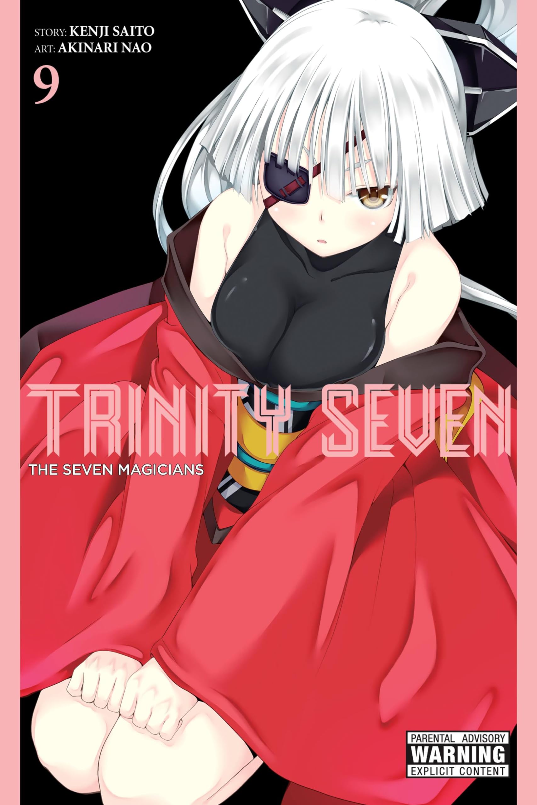 Trinity Seven Vol. 9: The Seven Magicians - Manga Book for Anime Fans | Perfect for Collectors & Fantasy Readers