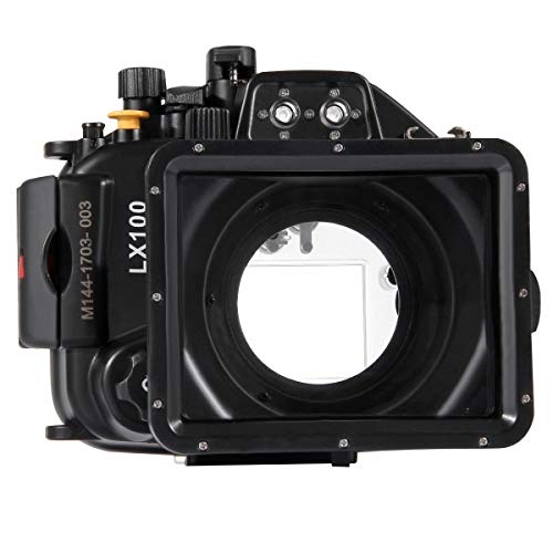 ZAORUN 40m Waterproof Diving Camera Case - Underwater Housing for Panasonic LUMIX DMC-LX100 | Perfect for Scuba Diving, Snorkeling & Beach Photography