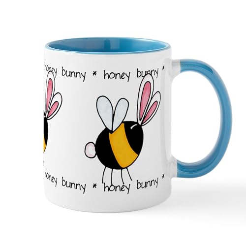 White/Blue Inside - Honey Bunny Mug