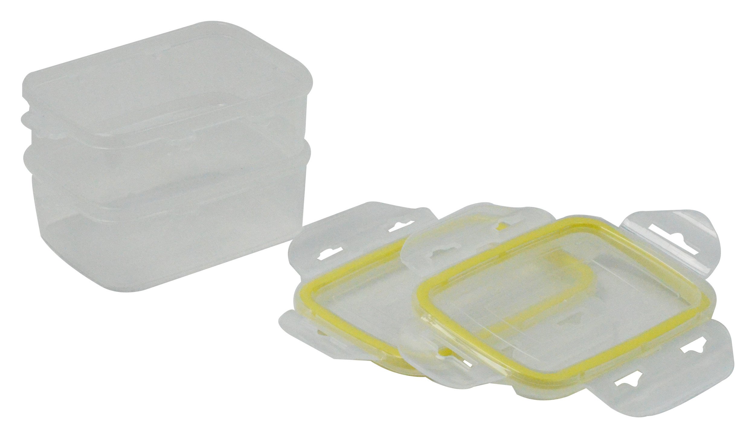 Southern Homewares 16-Piece Clip Lock Food Storage Container Set - Airtight Kitchen Organizers, Microwave & Dishwasher Safe BPA-Free Plastic - Perfect for Meal Prep, Leftovers & Pantry Organization