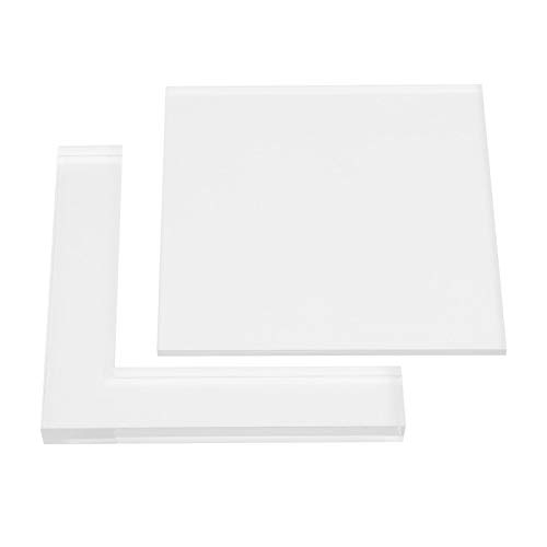 Acrylic Stamp Positioner Kit for DIY Stamping - Clear Stamp Alignment Tool with Stamp Pad - Perfect for Card Making, Scrapbooking & Craft Projects