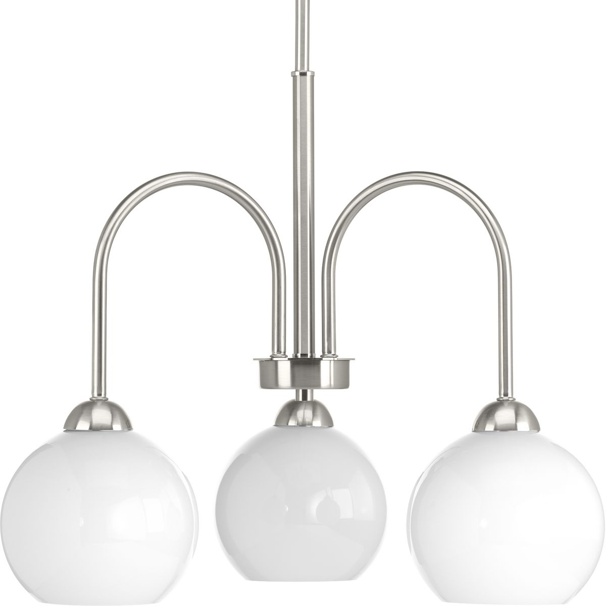 Carisa Collection Three Light Chandelier - Modern Crystal Ceiling Light Fixture for Dining Room, Bedroom & Living Room Decor
