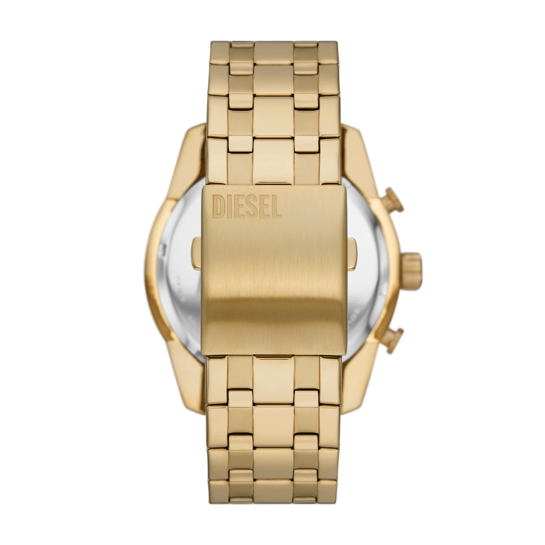 Diesel Men's Stainless Steel Chronograph Quartz Watch with Split Design - Stylish & Durable for Casual, Business & Outdoor Activities