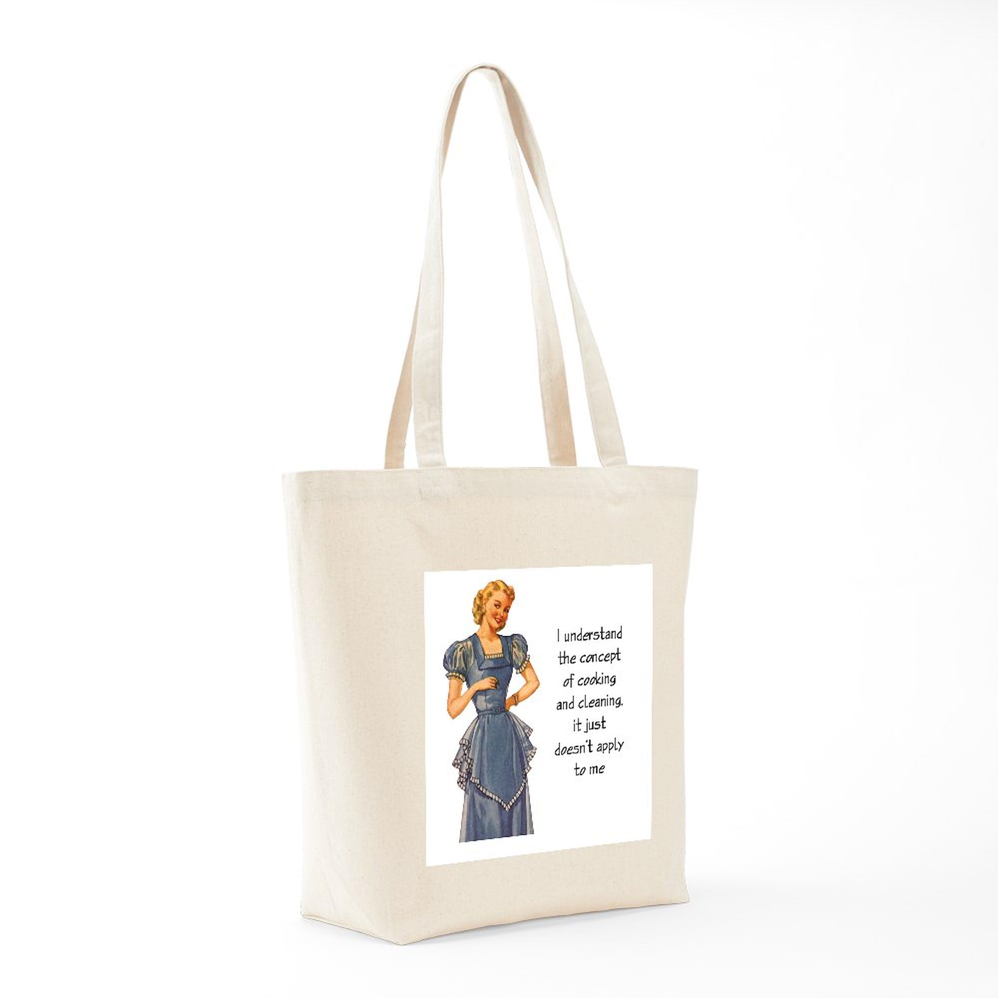 **Eco-Friendly Natural Canvas Tote Bag - Reusable Grocery Shopping Bag for Cooking & Cleaning | Perfect for Farmers Market, Beach & Daily Errands**