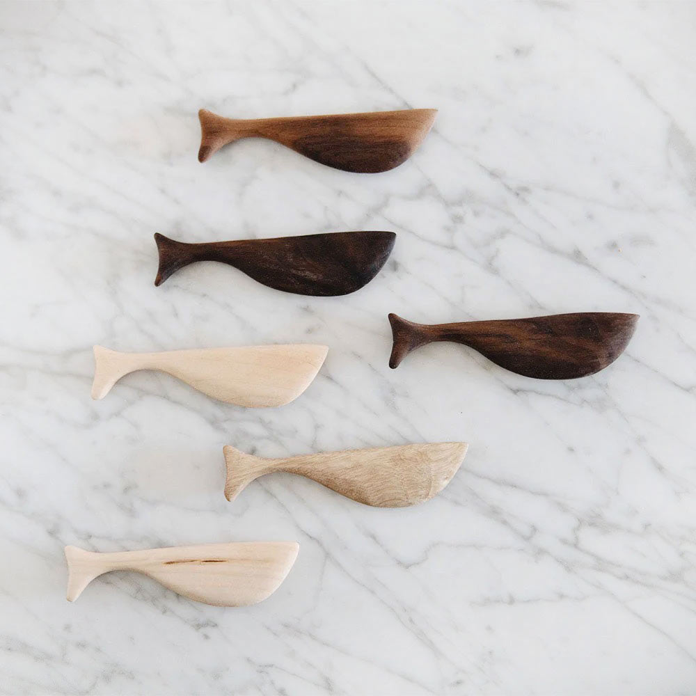 Premium Wooden Whale Butter Knife - Elegant Spreader for Cheese, Butter & Jam - Perfect for Breakfast, Brunch & Charcuterie Boards