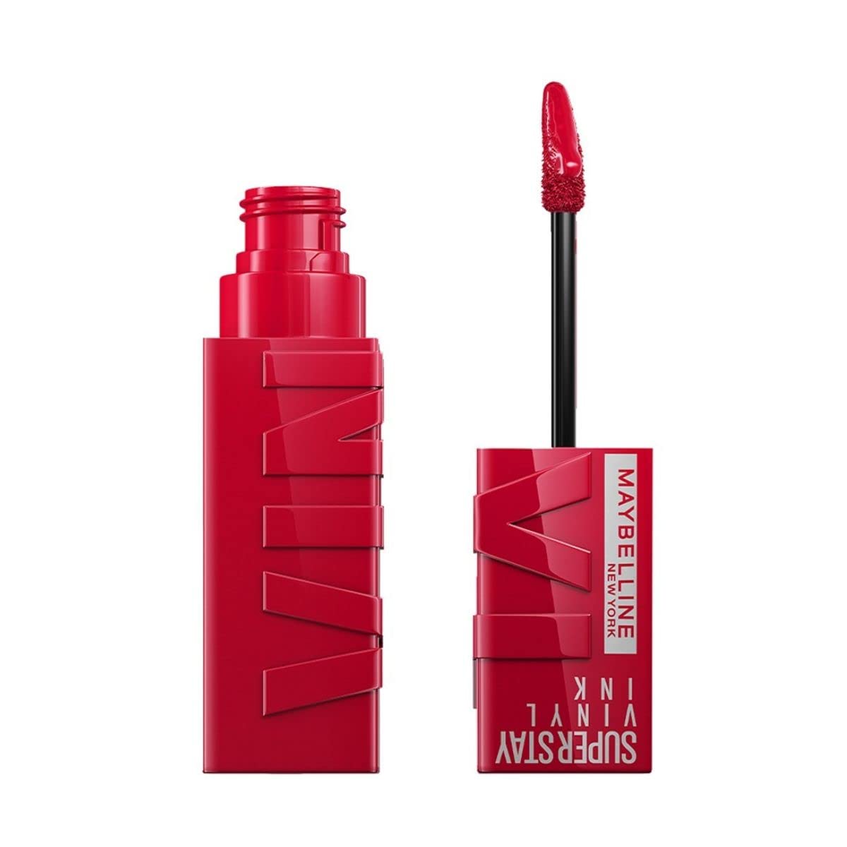 Maybelline Superstay Vinyl Ink Liquid Lipstick - Long Lasting 16HR High Shine, Vitamin E & Aloe Enriched, Non-Sticky Formula (Lippy & Wicked Combo Pack, 4.2g Each) - Perfect for Parties, Date Nights & Everyday Wear
