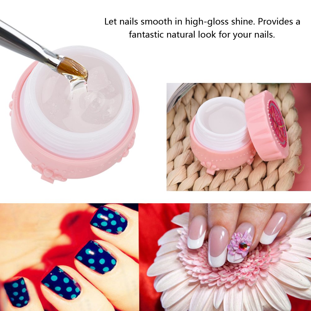 30ml UV Nail Gel Builder for DIY Manicure - Professional Strength Nail Art Glue for Strong, Long-Lasting Extensions | Perfect for Home Nail Art, Salon Professionals & Gel Nail Enthusiasts