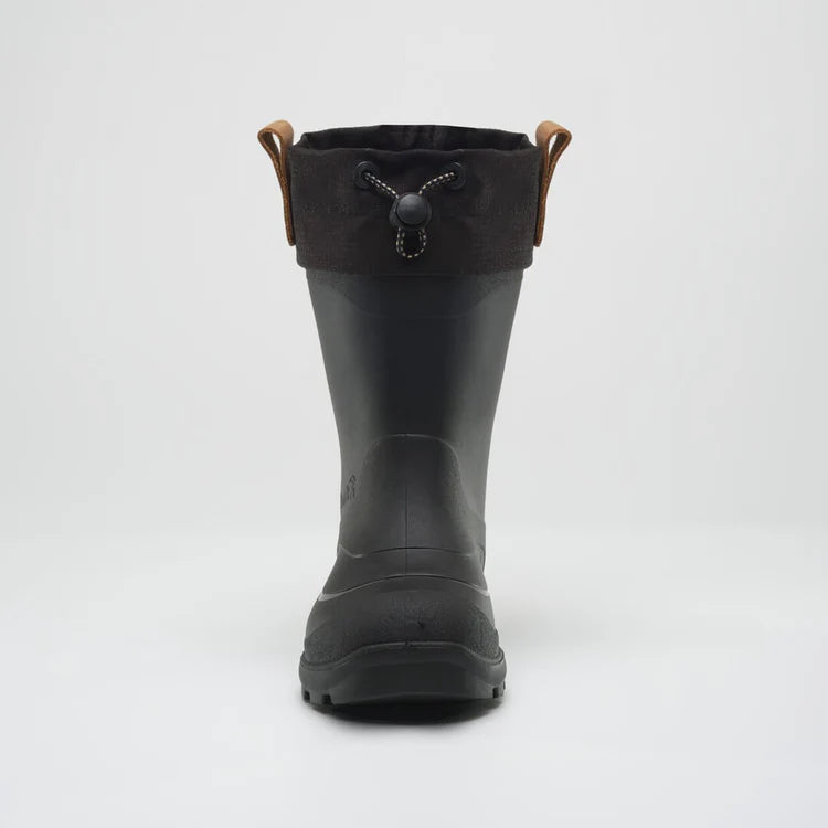 Kamik Black Tundra Jr Boot - Waterproof Winter Snow Boots for Kids - Perfect for Outdoor Play, Snowy Adventures & Cold Weather