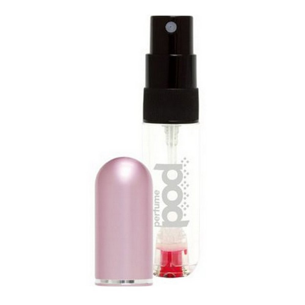 Travel Size Perfume Bottle - 5ml Leak-Proof Refillable Perfume Atomizer for Women & Men (Pink) | Perfect for Airplane Carry-On, Gym Bag & Travel Accessories
